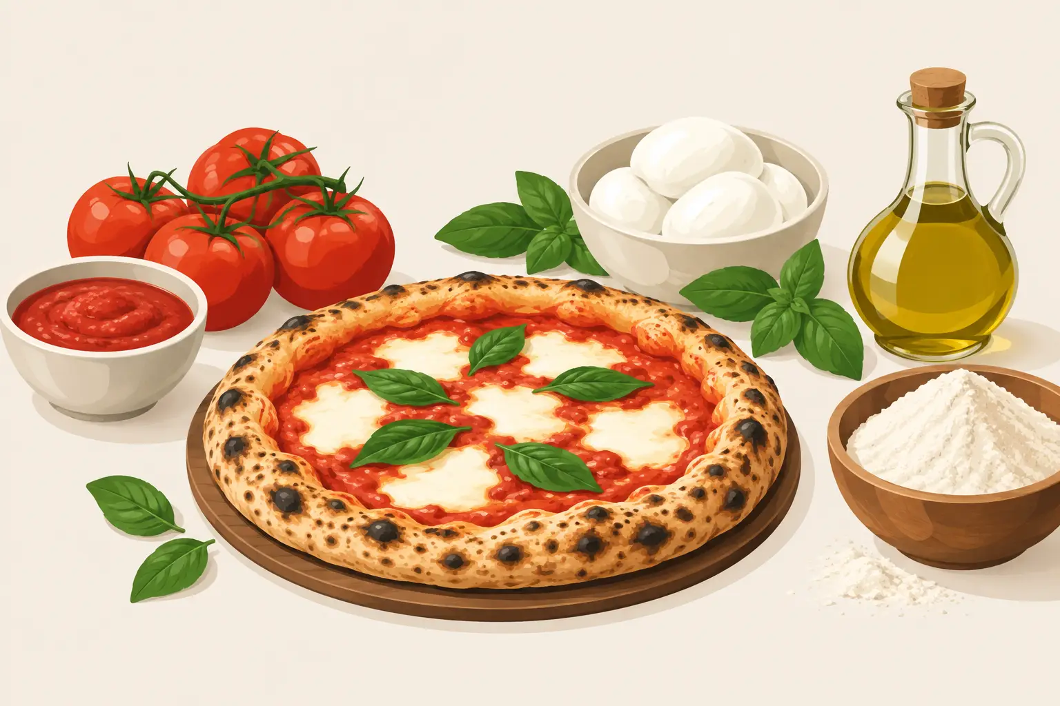 Neapolitan Pizza Ingredients That Define the Pie